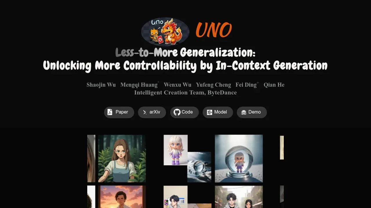 Screenshot of UNO website