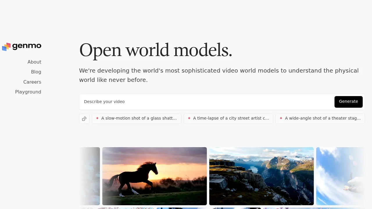Screenshot of Mochi 1 website
