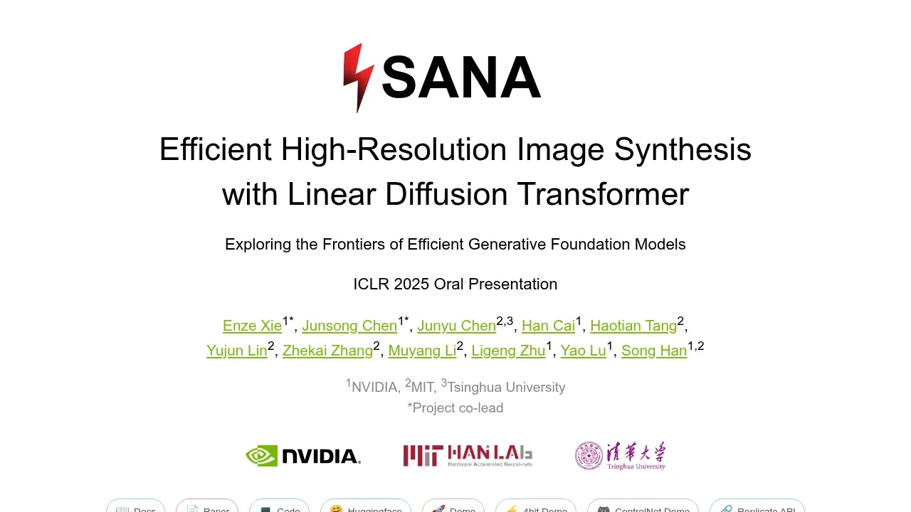Screenshot of Sana website