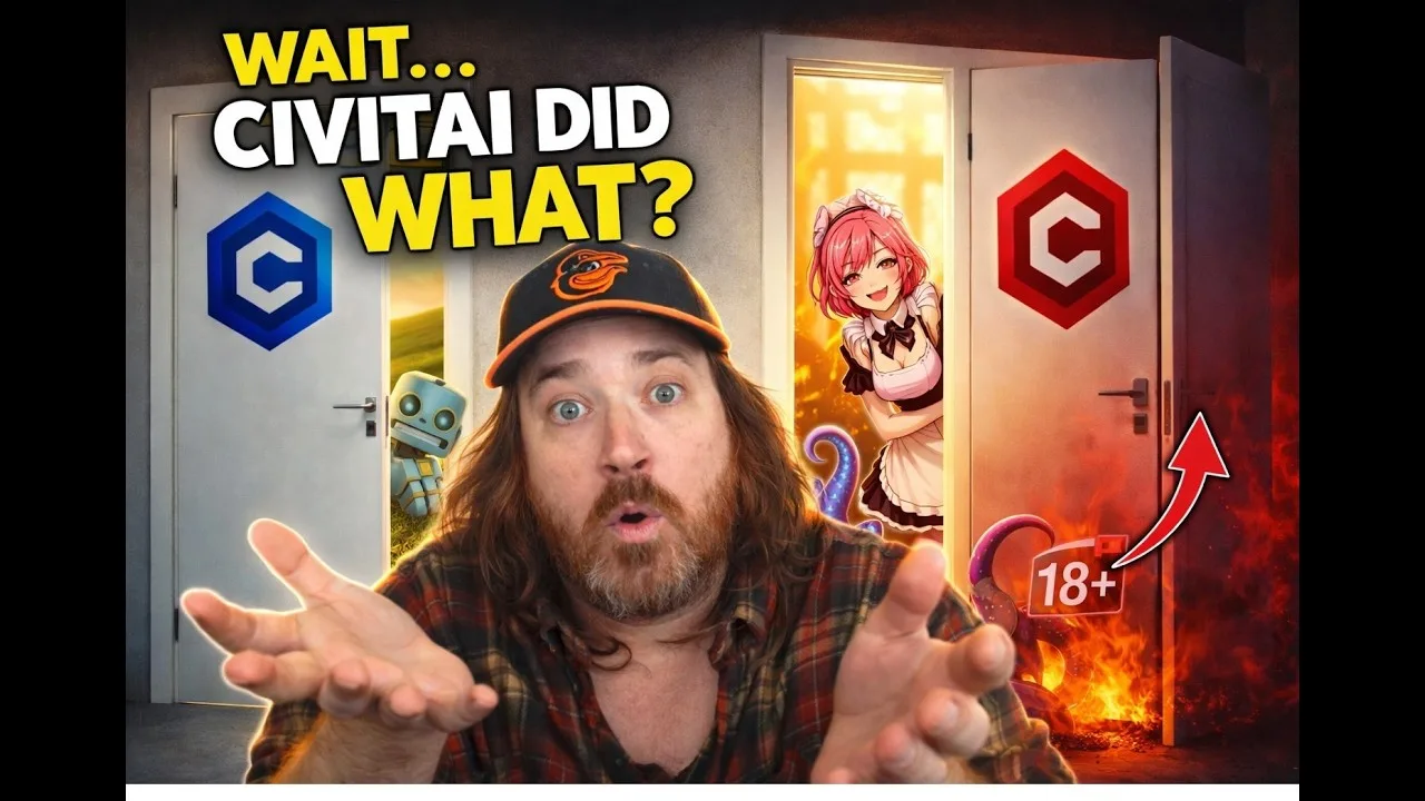 CivitAI.com vs CivitAI.red: site split explained