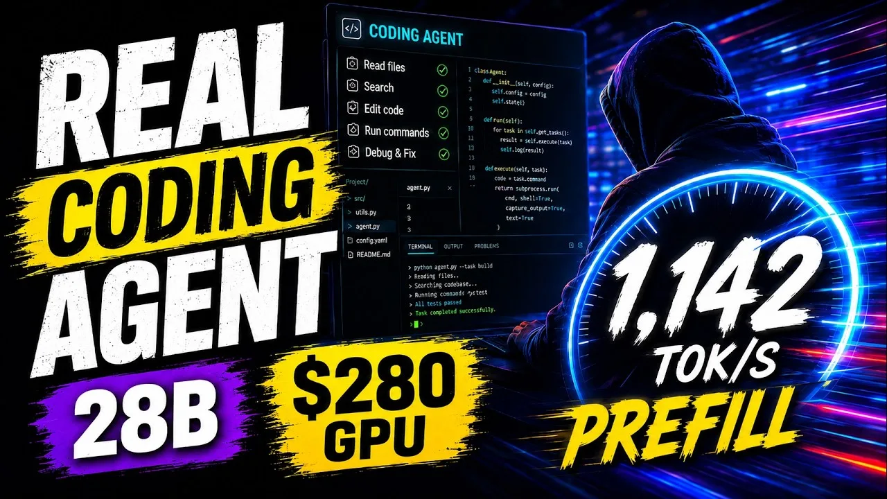 llama.cpp and Pi: coding agent setup on an RTX 3060