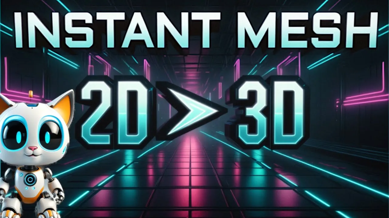 InstantMesh setup on Kaggle and export to Blender