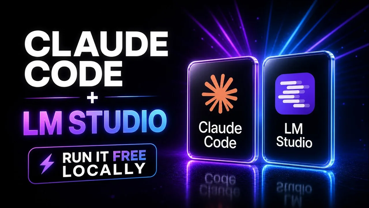 Claude Code + LM Studio: local model setup on Windows