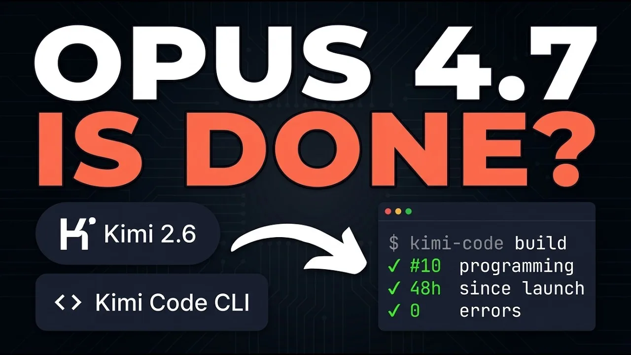 Kimi K2.6 in Kimi CLI: website test vs Claude