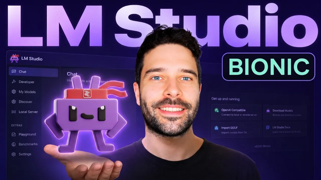 LM Studio Bionic: Work Mode, coding and MCP setup