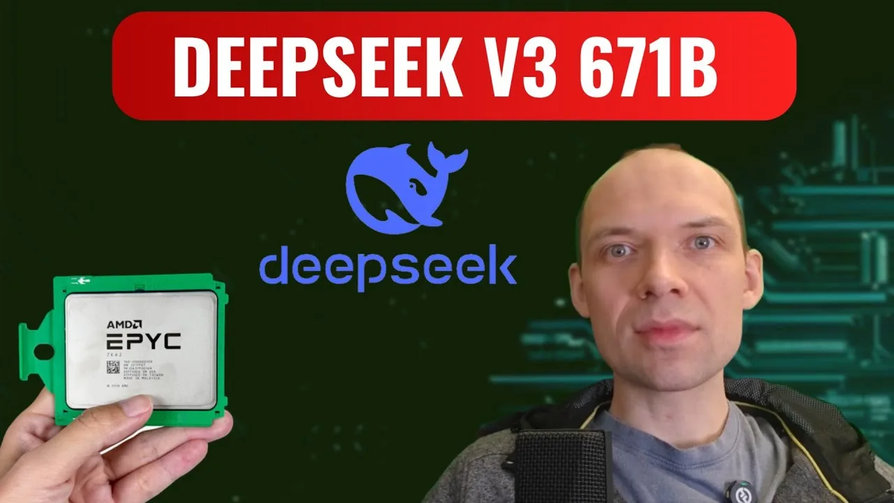 DeepSeek-V3 671B with Ollama: CPU setup and speed comparison