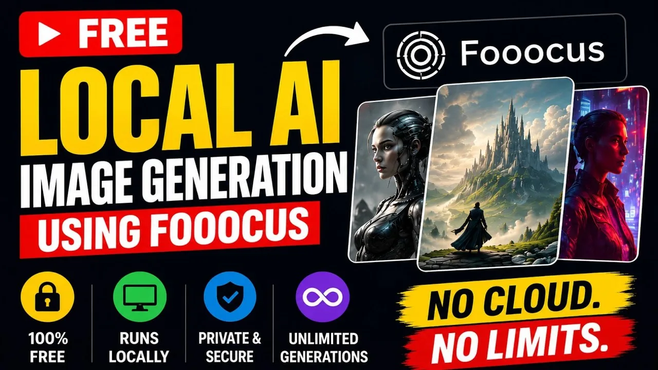 Fooocus tutorial: Windows setup and image generation
