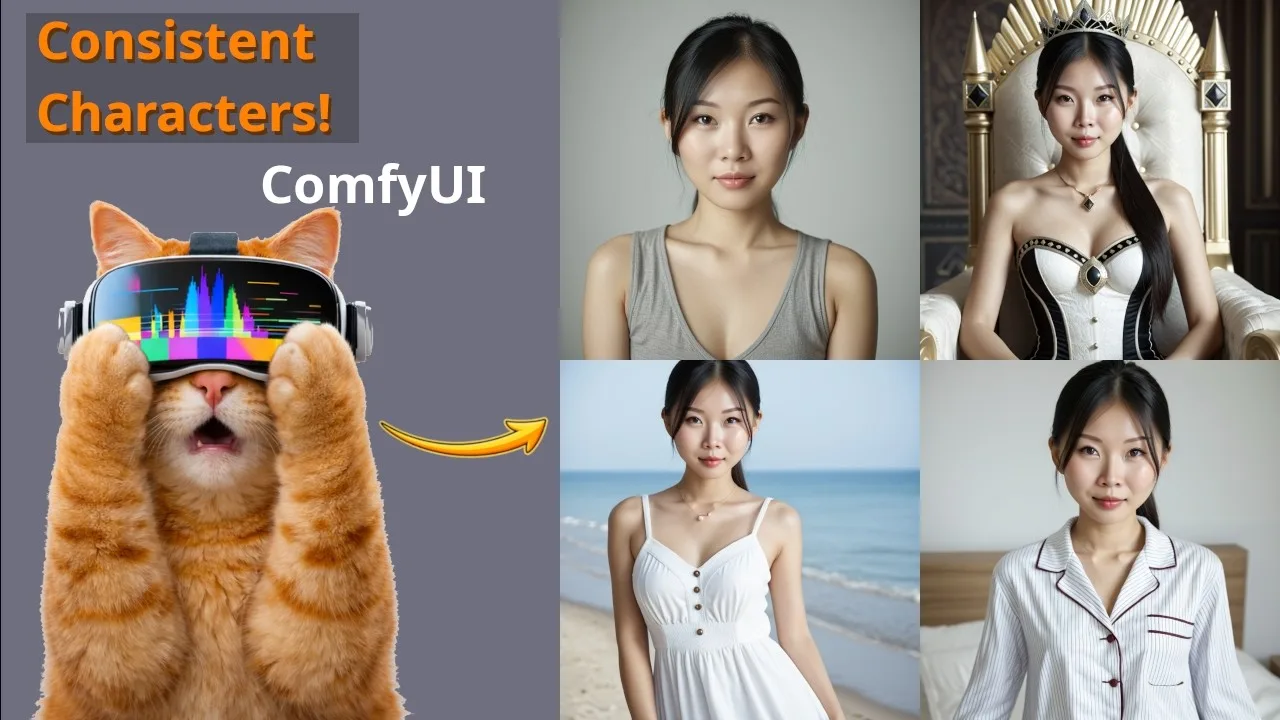 ComfyUI IP-Adapter FaceID PlusV2 setup tutorial