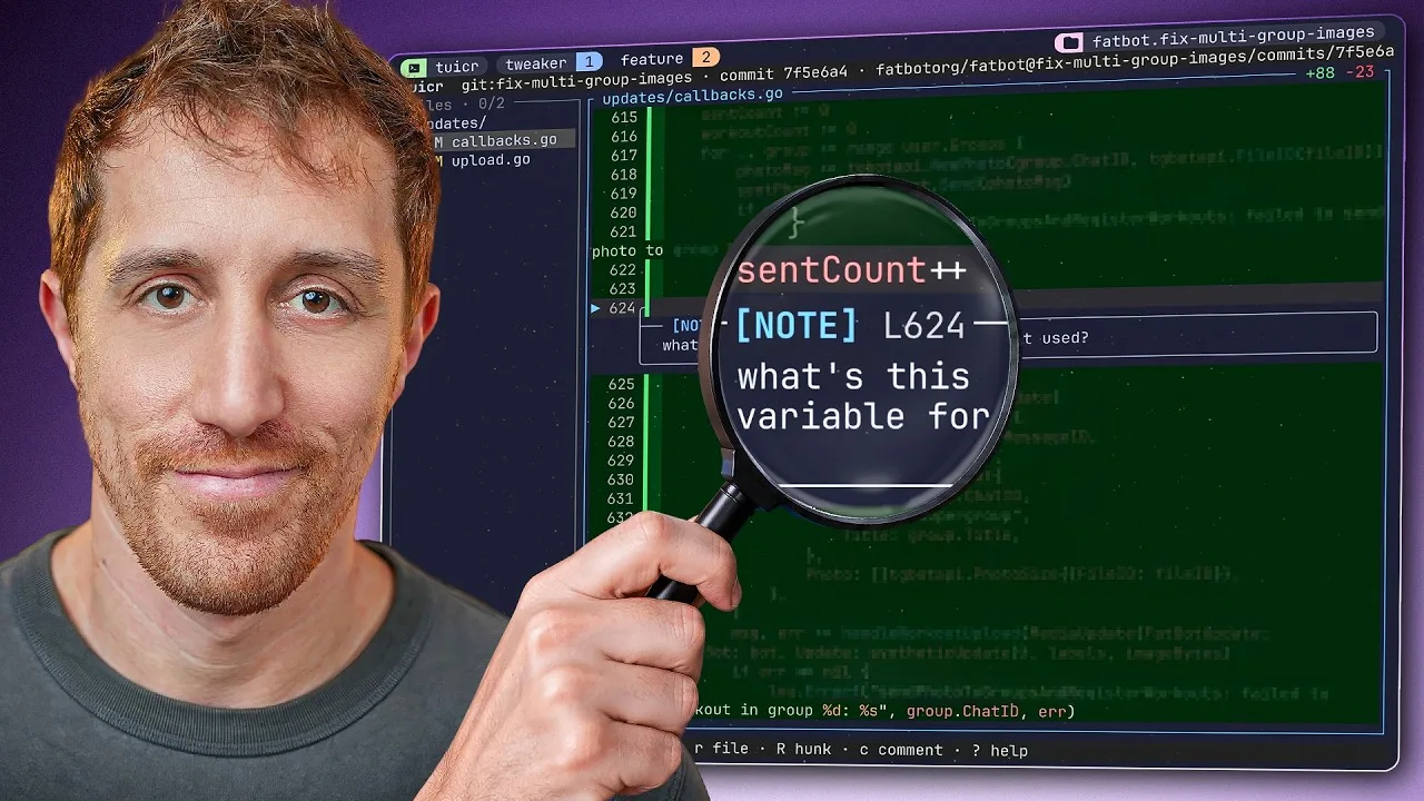 Tuicr setup: terminal code review with Pi and GitHub