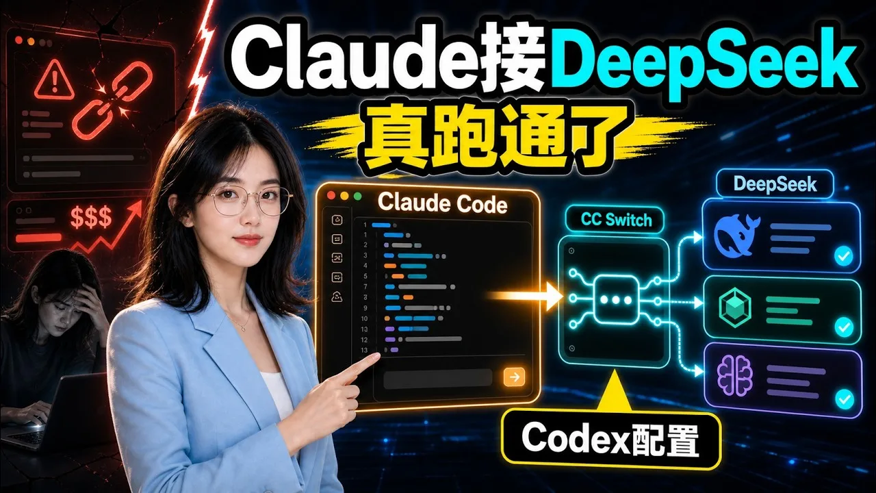 Claude Code with DeepSeek: setup using Codex and CC Switch