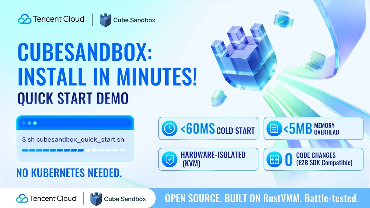 CubeSandbox setup: deploy an AI agent sandbox