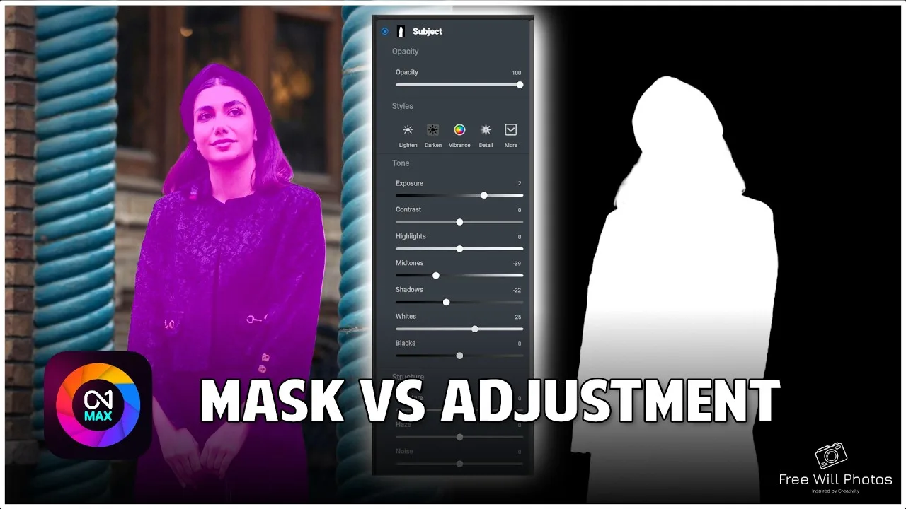 ON1 Photo RAW 2026: Masks and adjustments tutorial