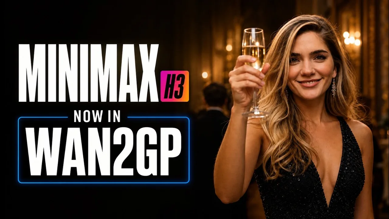 MiniMax H3 in Wan2GP: image-to-video and dance transfer