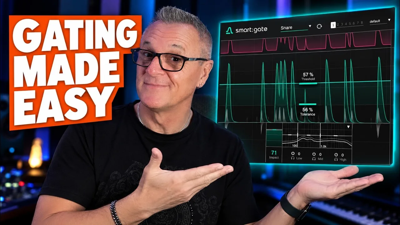 Sonible smart:gate tutorial: vocals and drum bleed