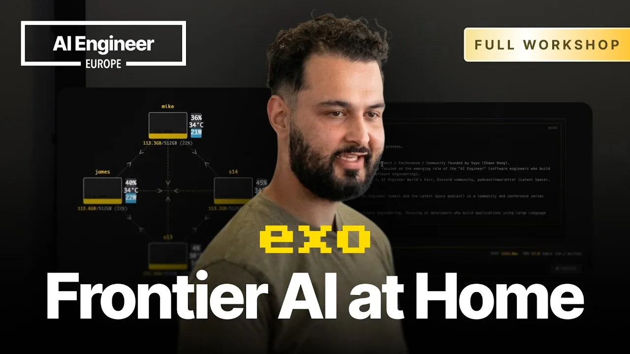 EXO and GLM 5.1: Mac clusters and Spark inference