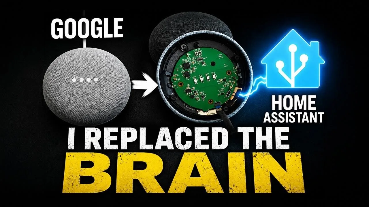 Google Nest Mini: Home Assistant voice setup with ESPHome