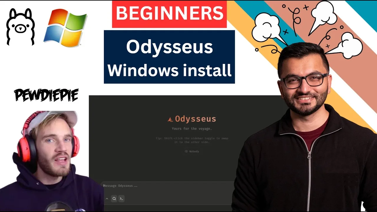 Odysseus on Windows: setup with Docker and Ollama