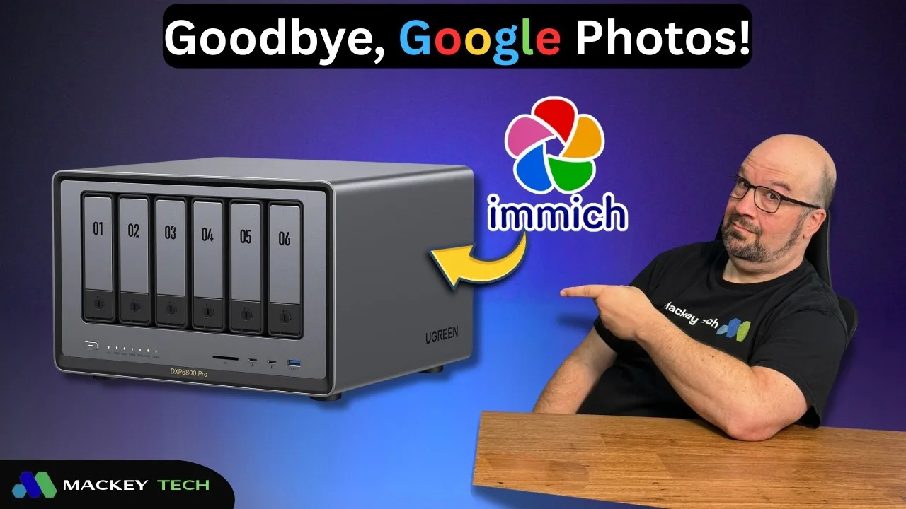 Immich on UGREEN NAS: Docker setup and mobile backup