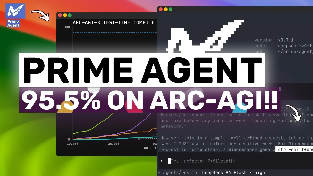 Prime Agent setup and comparison with Claude Code and Codex