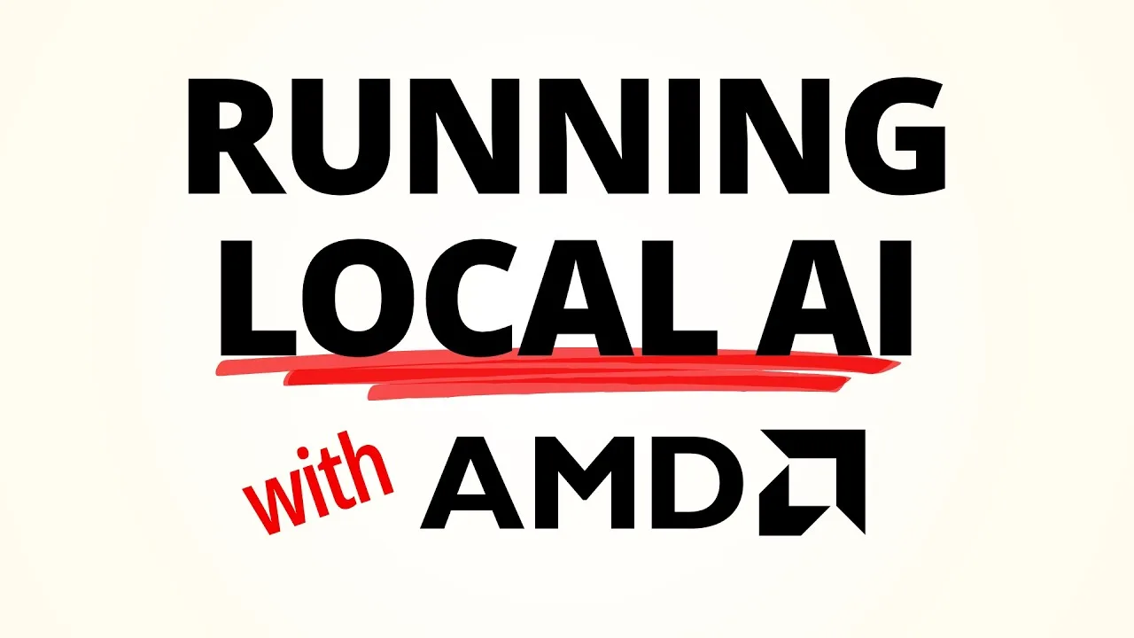 AMD local AI setup: LM Studio, ROCm and ComfyUI