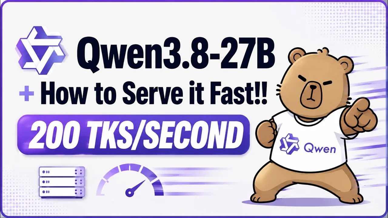 Qwen3.8-27B: serving with vLLM and SGLang