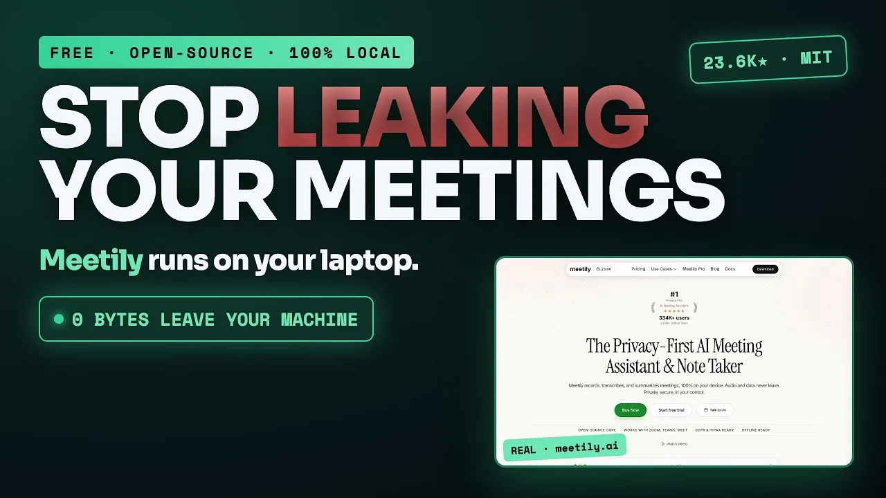 Meetily and Ollama: setup for local meeting notes