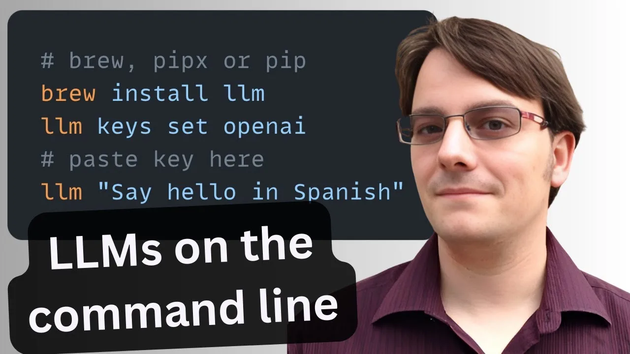 LLM tutorial: local models, shell pipelines and RAG