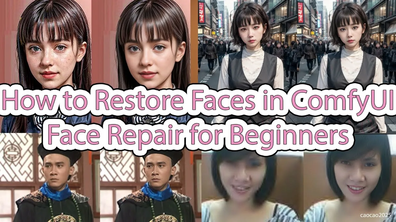 ComfyUI and CodeFormer: face restoration setup tutorial