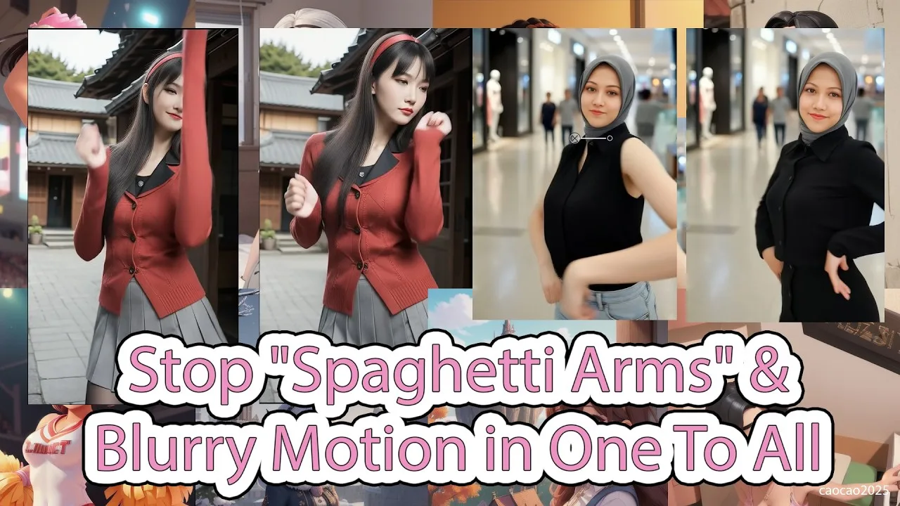 MimicMotion and Florence-2: One to All workflow tutorial