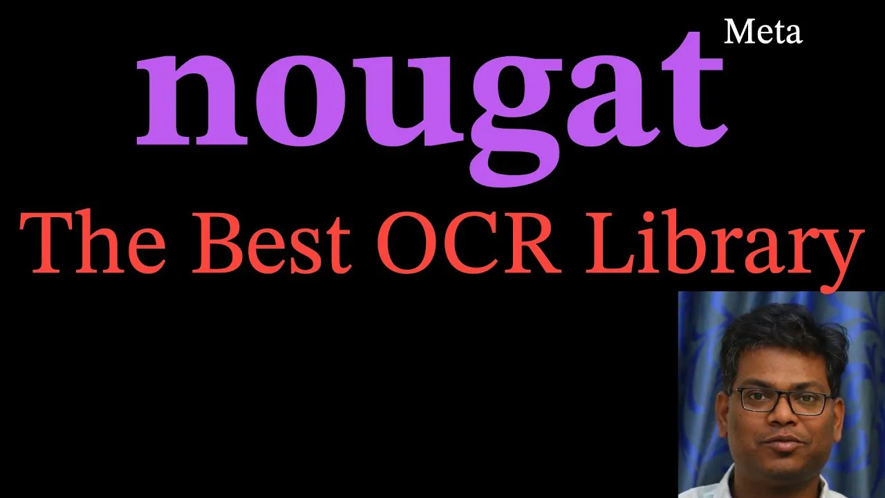 Nougat OCR tutorial: extract equations and tables from PDFs