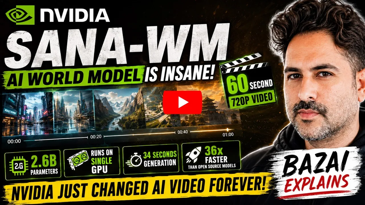 SANA-WM explained: single-GPU video generation