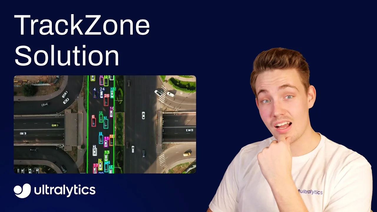 Ultralytics YOLO26 TrackZone: region tracking tutorial