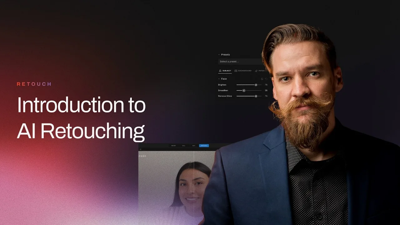 Aftershoot retouching tutorial: presets to export