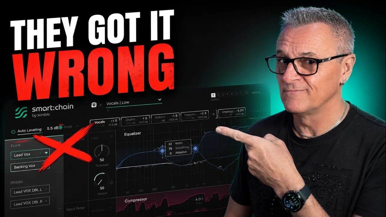 Sonible smart:chain tutorial: learning and mix balance