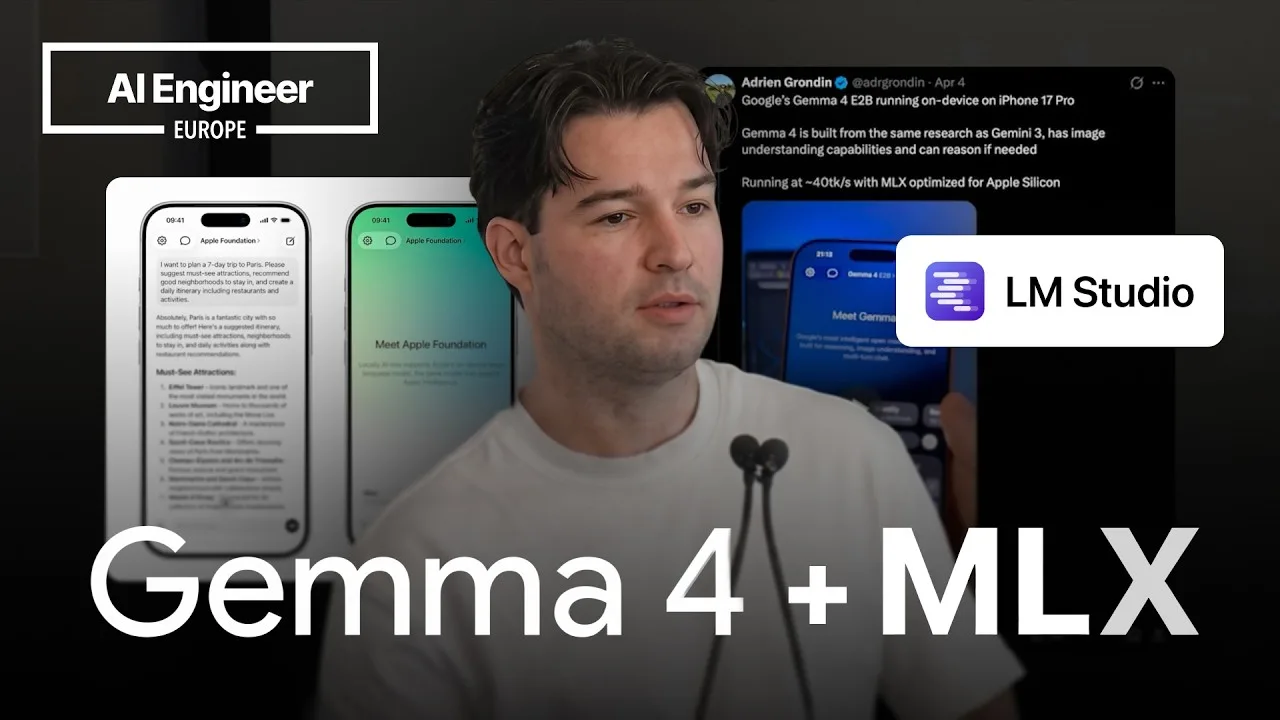 Locally AI: Gemma 4 on iPhone with MLX