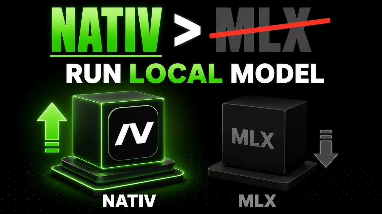 Nativ vs LM Studio and Ollama on Apple Silicon