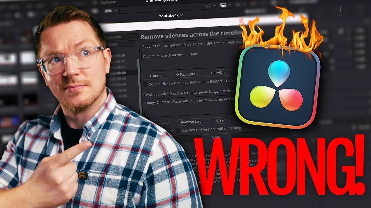 MagicScript setup for DaVinci Resolve Studio 21.1