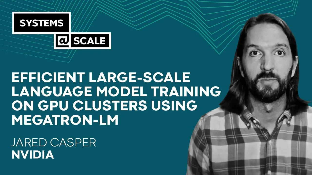 Megatron-LM: GPU cluster training and parallelism explained