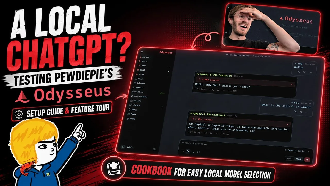 Odysseus setup: Docker and local Qwen2.5 on RTX 3060