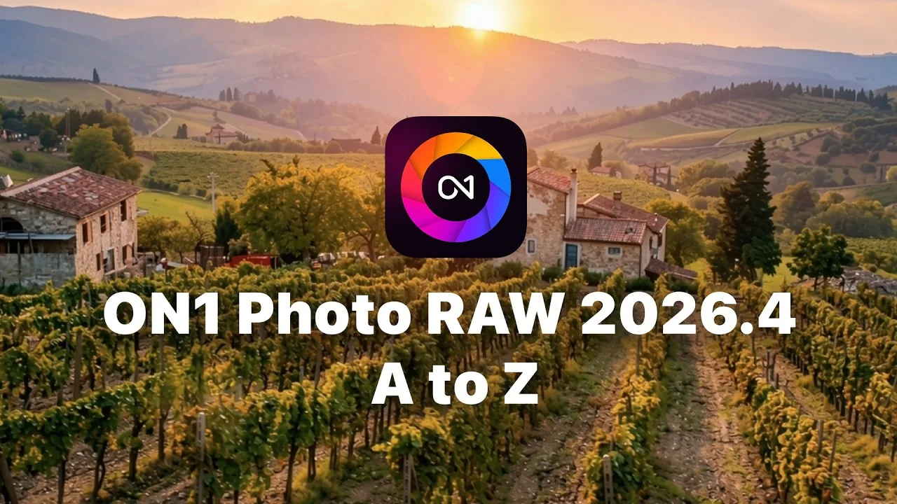 ON1 Photo RAW 2026.4: Home and Restore AI tutorial