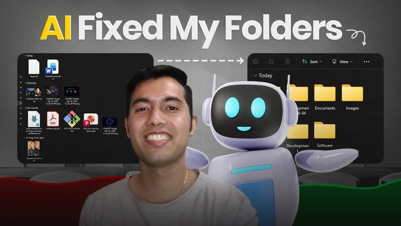 AI File Sorter setup and folder organization tutorial