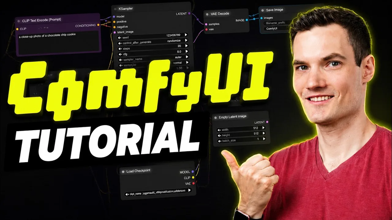 ComfyUI setup: generate images and build node workflows