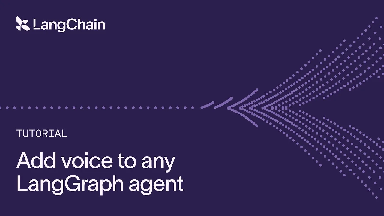 LangGraph and Pipecat: voice agent setup with LangSmith