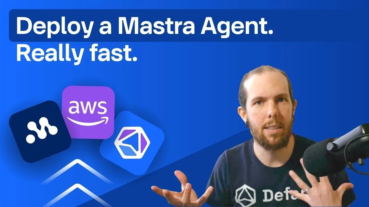 Deploy a Mastra AI agent to AWS with Defang