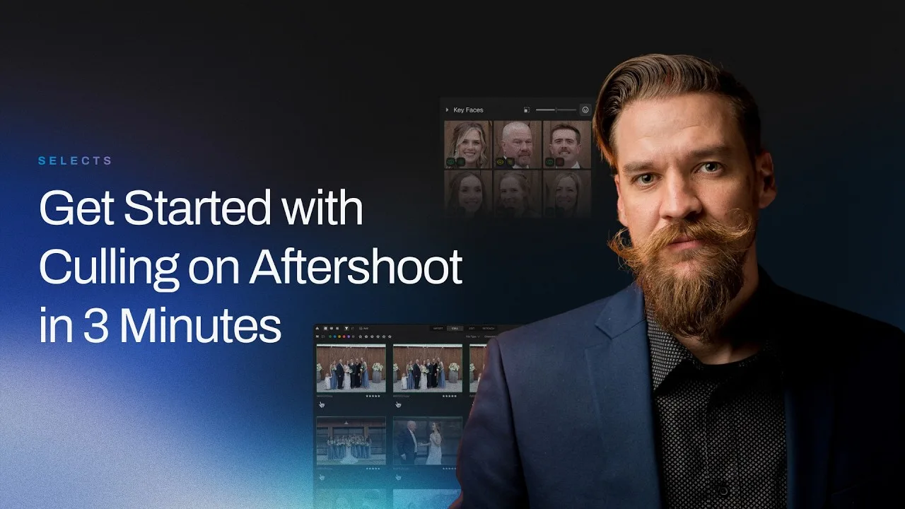Aftershoot setup: import, AI culling and export