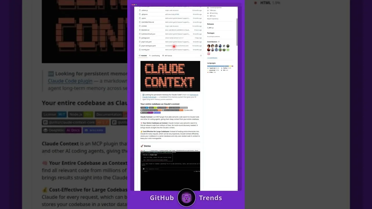 Claude Context: code search for Claude Code