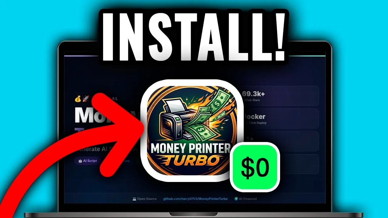 MoneyPrinterTurbo 1.3.3 setup on Windows 11