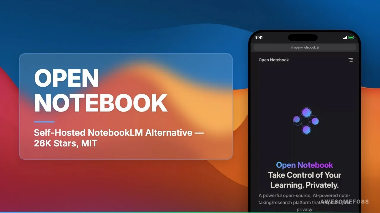 Open Notebook vs NotebookLM: Docker and Ollama setup