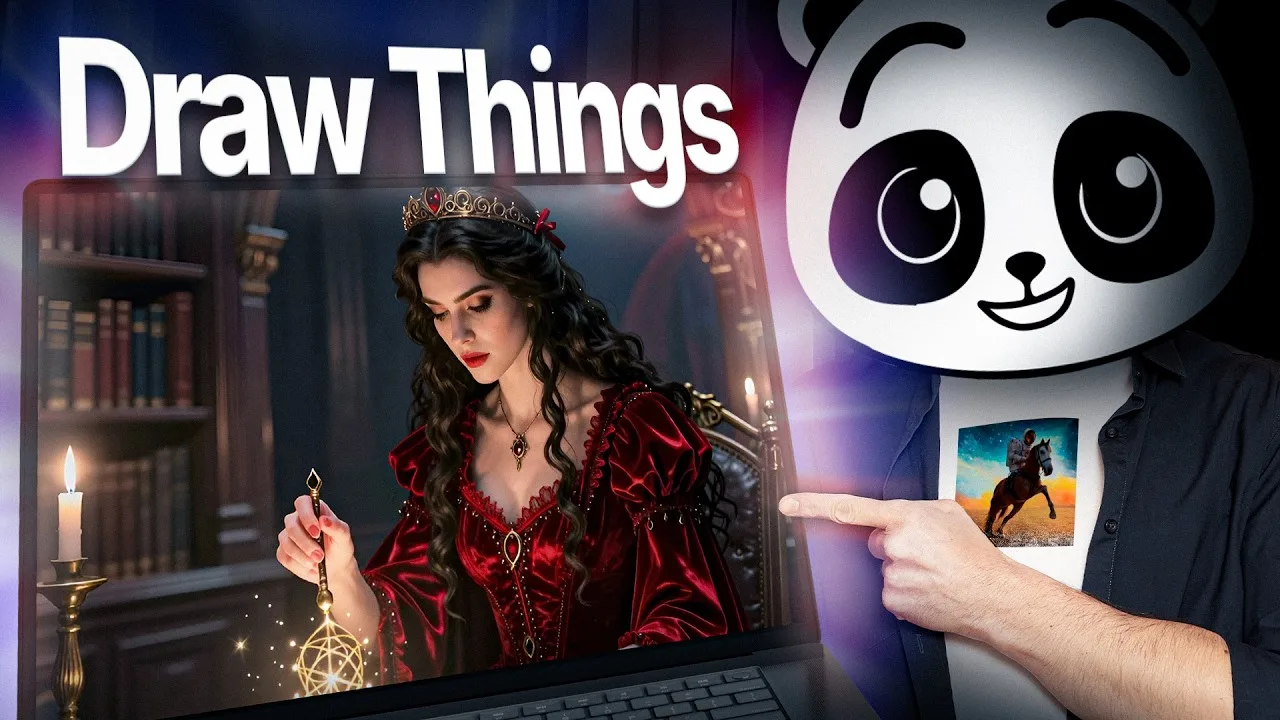 Draw Things tutorial: images, inpainting and video on Mac