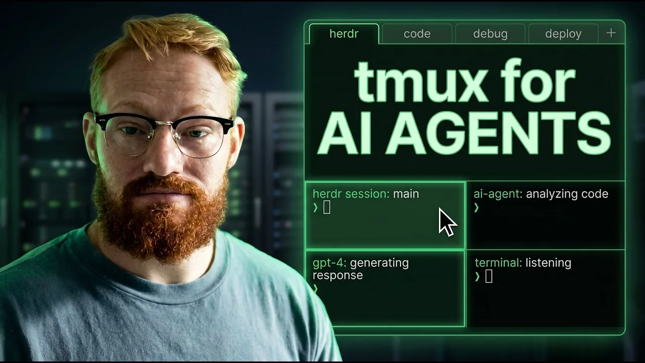 herdr setup for Claude Code, Codex and Pi agents